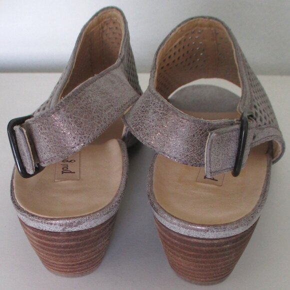 Paul Green Womens Leather Slingback 2" Heel Sandal Shoe - Size 7.5M or 5.5 UK - Picture 9 of 10